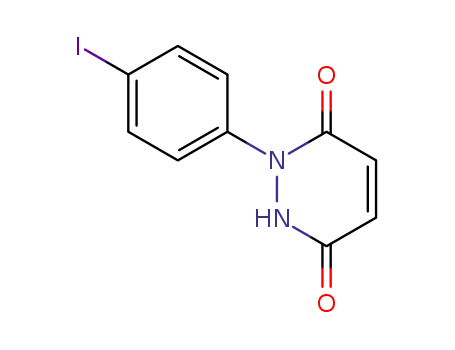 Molecular Structure of 61442-13-5 (3,6-Pyridazinedione, 1,2-dihydro-1-(4-iodophenyl)-)