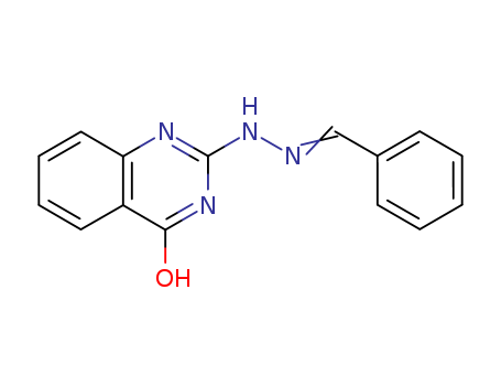 Benzaldehyde, (1,4-dihydro-4-oxo-2-quinazolinyl)hydrazone