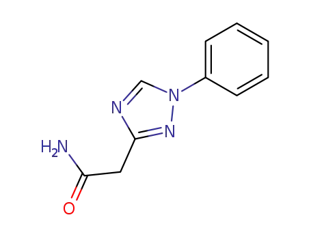 Molecular Structure of 64142-89-8 (1H-1,2,4-Triazole-3-acetamide, 1-phenyl-)