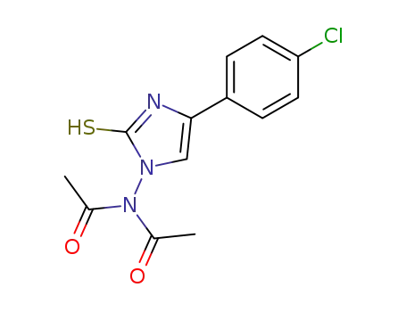 Acetamide,
N-acetyl-N-[4-(4-chlorophenyl)-2,3-dihydro-2-thioxo-1H-imidazol-1-yl]-
