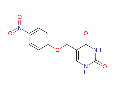 2,4(1H,3H)-Pyrimidinedione, 5-[(4-nitrophenoxy)methyl]-