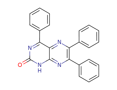2(1H)-Pteridinone, 4,6,7-triphenyl-