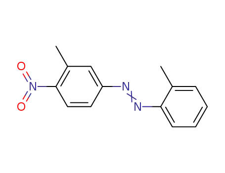 Molecular Structure of 17277-81-5 ((E)-1-(3-methyl-4-nitrophenyl)-2-(2-methylphenyl)diazene)