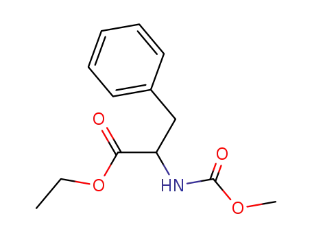 Molecular Structure of 52328-22-0 (Phenylalanine, N-(methoxycarbonyl)-, ethyl ester)