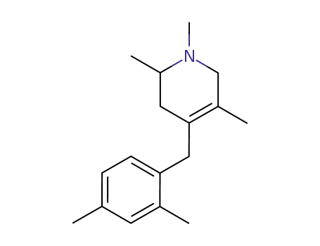 Pyridine,
4-[(2,4-dimethylphenyl)methyl]-1,2,3,6-tetrahydro-1,2,5-trimethyl-