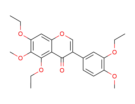 5,7-diethoxy-3-(3-ethoxy-4-methoxy-phenyl)-6-methoxy-chromen-4-one