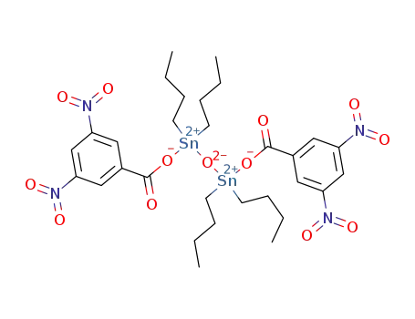 1.3-Bis-<3.5-dinitro-benzoyloxy>-tetra-n-butyl-distannoxan