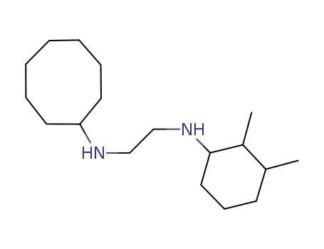 Molecular Structure of 627519-27-1 (1,2-Ethanediamine, N-cyclooctyl-N'-(2,3-dimethylcyclohexyl)-)