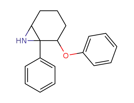 Molecular Structure of 61568-18-1 (7-Azabicyclo[4.1.0]heptane, 2-phenoxy-1-phenyl-)
