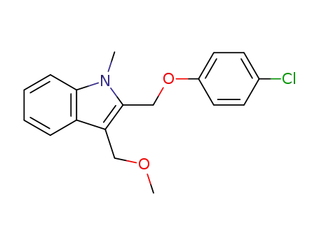 2-[(4-Chlorophenoxy)methyl]-3-(methoxymethyl)-1-methyl-1H-indole