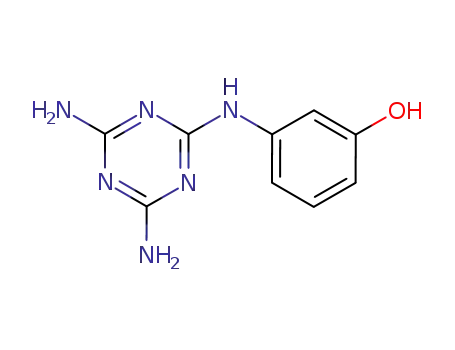 Phenol, 3-[(4,6-diamino-1,3,5-triazin-2-yl)amino]-