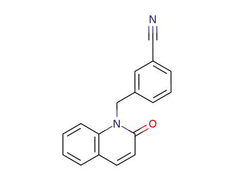 Benzonitrile, 3-[(2-oxo-1(2H)-quinolinyl)methyl]-