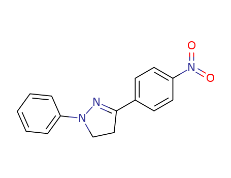 1H-Pyrazole, 4,5-dihydro-3-(4-nitrophenyl)-1-phenyl-
