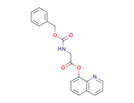 Glycine, N-[(phenylmethoxy)carbonyl]-, 8-quinolinyl ester