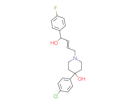 4-Piperidinol,  4-(4-chlorophenyl)-1-[4-(4-fluorophenyl)-4-hydroxy-2-butenyl]-