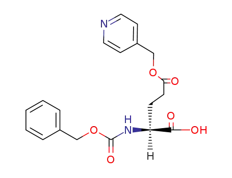 L-Glutamic acid, N-[(phenylmethoxy)carbonyl]-, 5-(4-pyridinylmethyl)
ester
