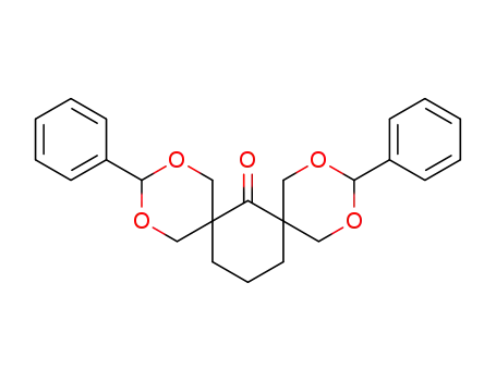 Molecular Structure of 77628-70-7 (2,4,10,12-Tetraoxadispiro[5.1.5.3]hexadecan-7-one, 3,11-diphenyl-)