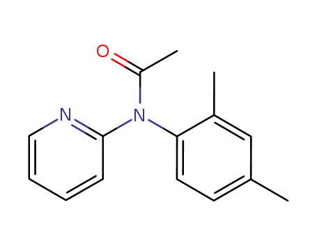 Molecular Structure of 64019-01-8 (Acetamide, N-(2,4-dimethylphenyl)-N-2-pyridinyl-)