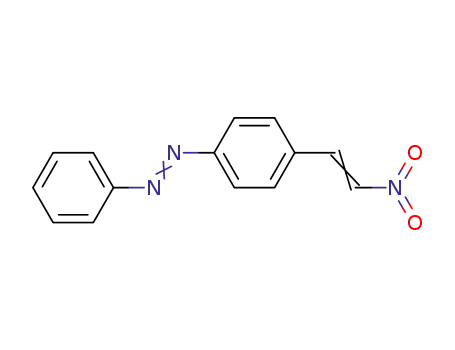 Molecular Structure of 62248-90-2 (Diazene, [4-(2-nitroethenyl)phenyl]phenyl-)