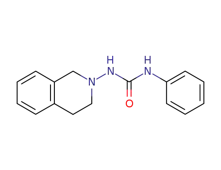 Molecular Structure of 63237-77-4 (Urea, N-(3,4-dihydro-2(1H)-isoquinolinyl)-N'-phenyl-)