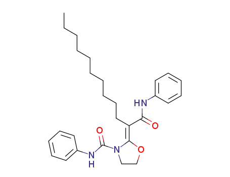 2-((<i>Z</i>)-1-phenylcarbamoyl-undecylidene)-oxazolidine-3-carboxylic acid anilide