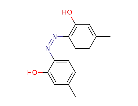 Molecular Structure of 55041-49-1 (Phenol, 2,2'-azobis[5-methyl-)