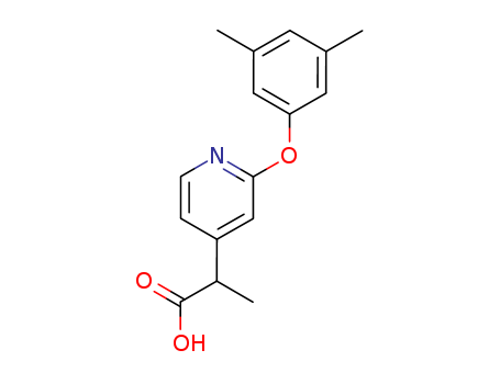 4-Pyridineacetic acid, 2-(3,5-dimethylphenoxy)-a-methyl-