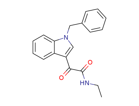 1H-Indole-3-acetamide, N-ethyl-a-oxo-1-(phenylmethyl)-
