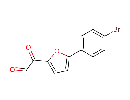 Molecular Structure of 42142-86-9 (2-Furanacetaldehyde, 5-(4-bromophenyl)-a-oxo-)
