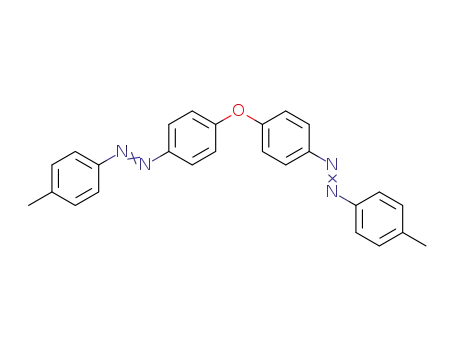 Molecular Structure of 35653-88-4 (Diazene, 1,1'-(oxydi-4,1-phenylene)bis[2-(4-methylphenyl)-)