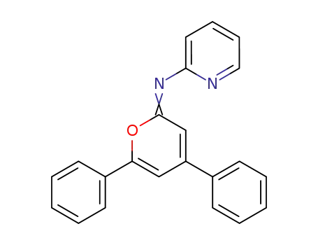 2-Pyridinamine, N-(4,6-diphenyl-2H-pyran-2-ylidene)-