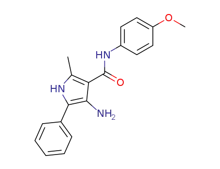1H-Pyrrole-3-carboxamide,
4-amino-N-(4-methoxyphenyl)-2-methyl-5-phenyl-