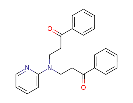 3,3'-[(Pyridin-2-yl)azanediyl]bis(1-phenylpropan-1-one)