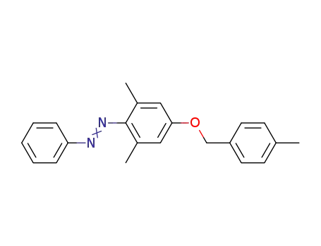 Molecular Structure of 61706-22-7 (Diazene, [2,6-dimethyl-4-[(4-methylphenyl)methoxy]phenyl]phenyl-)