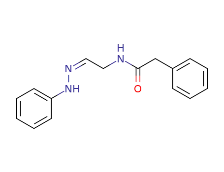 Molecular Structure of 63696-27-5 (Benzeneacetamide, N-[2-(phenylhydrazono)ethyl]-)