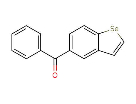 Molecular Structure of 58646-12-1 (Methanone, benzo[b]selenophene-5-ylphenyl-)