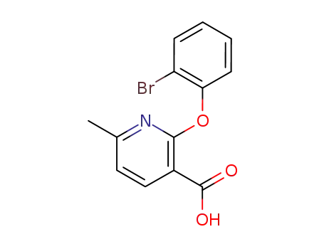2-(2-Bromophenoxy)-6-methyl-3-pyridinecarboxylic acid