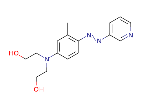 Ethanol,2,2'-[[3-methyl-4-(3-pyridinylazo)phenyl]imino]bis- (9CI)
