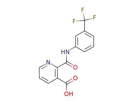 3-Pyridinecarboxylic acid, 2-[[[3-(trifluoromethyl)phenyl]amino]carbonyl]-
