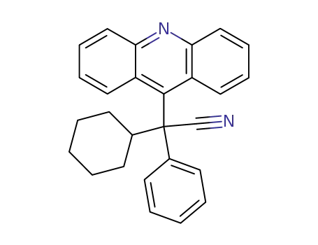 Molecular Structure of 65434-82-4 (9-Acridineacetonitrile, a-cyclohexyl-a-phenyl-)