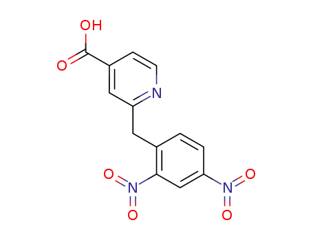 4-Pyridinecarboxylic acid, 2-[(2,4-dinitrophenyl)methyl]-
