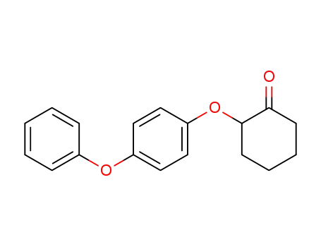 Molecular Structure of 61645-94-1 (Cyclohexanone, 2-(4-phenoxyphenoxy)-)