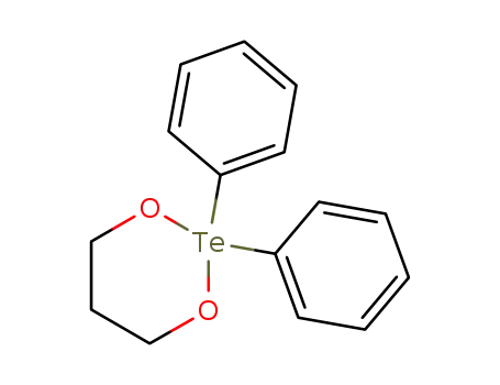 Molecular Structure of 63322-04-3 (1,3,2-Dioxatellurane, 2,2-dihydro-2,2-diphenyl-)