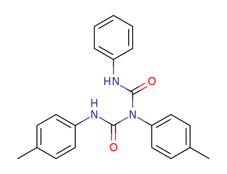 Imidodicarbonicdiamide, N,2-bis(4-methylphenyl)-N'-phenyl- cas  2645-40-1
