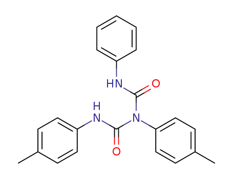 Molecular Structure of 2645-40-1 (Imidodicarbonicdiamide, N,2-bis(4-methylphenyl)-N'-phenyl-)