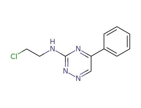 1,2,4-Triazin-3-amine, N-(2-chloroethyl)-5-phenyl-