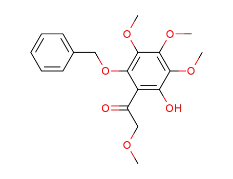 2-Hydroxy-ω.3.4.5-tetramethoxy-6-benzyloxy-acetophenon