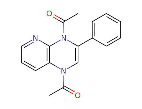 Pyrido[2,3-b]pyrazine, 1,4-diacetyl-1,4-dihydro-3-phenyl-