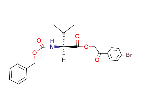 L-Valine, N-[(phenylmethoxy)carbonyl]-, 2-(4-bromophenyl)-2-oxoethyl
ester