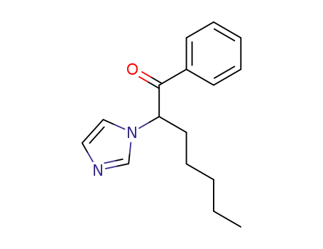 Molecular Structure of 62514-52-7 (1-Heptanone, 2-(1H-imidazol-1-yl)-1-phenyl-)